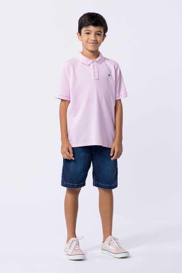 Polo-infantil-para-menino-em-piquet-colorido-
