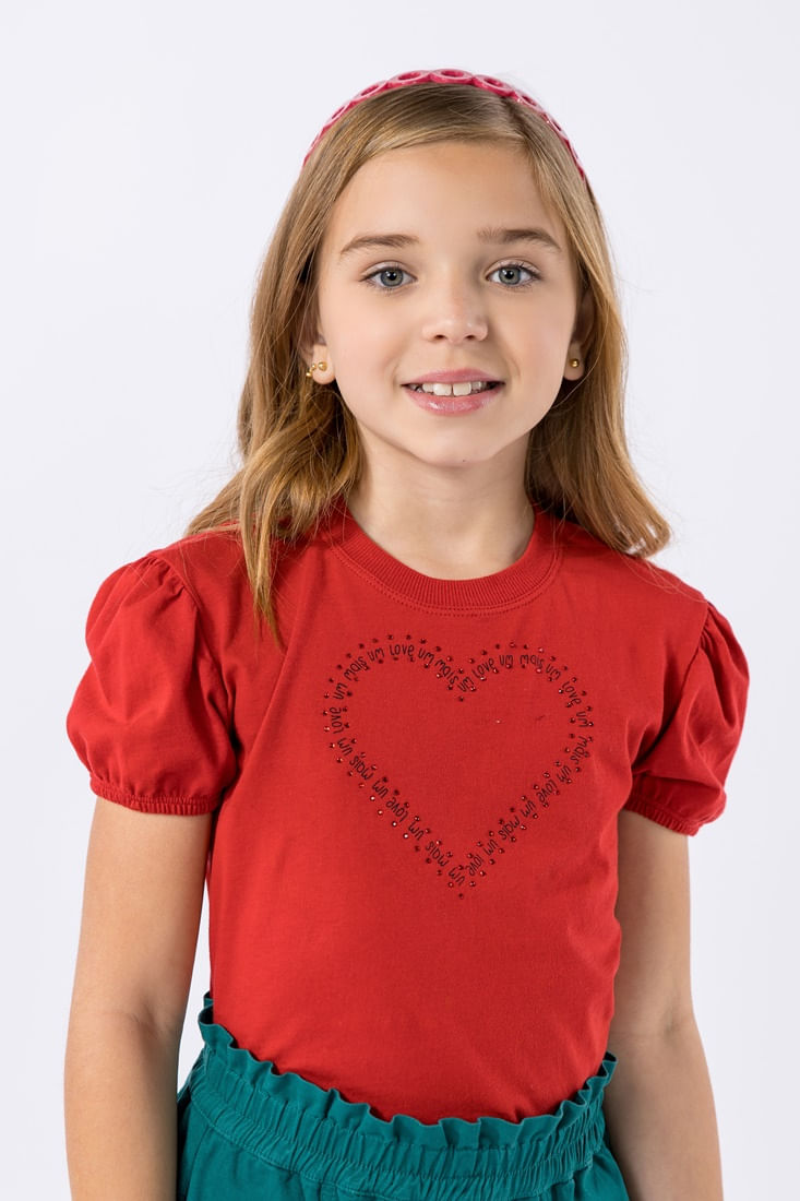 Camiseta-infantil-feminina-em-malha-com-coracao-em-strass