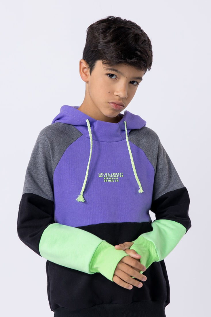 Blusa-infantil-masculina-de-moletom-multicolor-