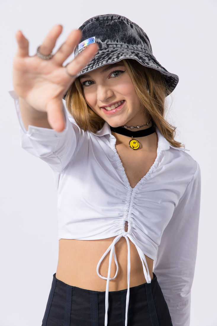 Cropped-teen-com-tricoline-de-algodao-