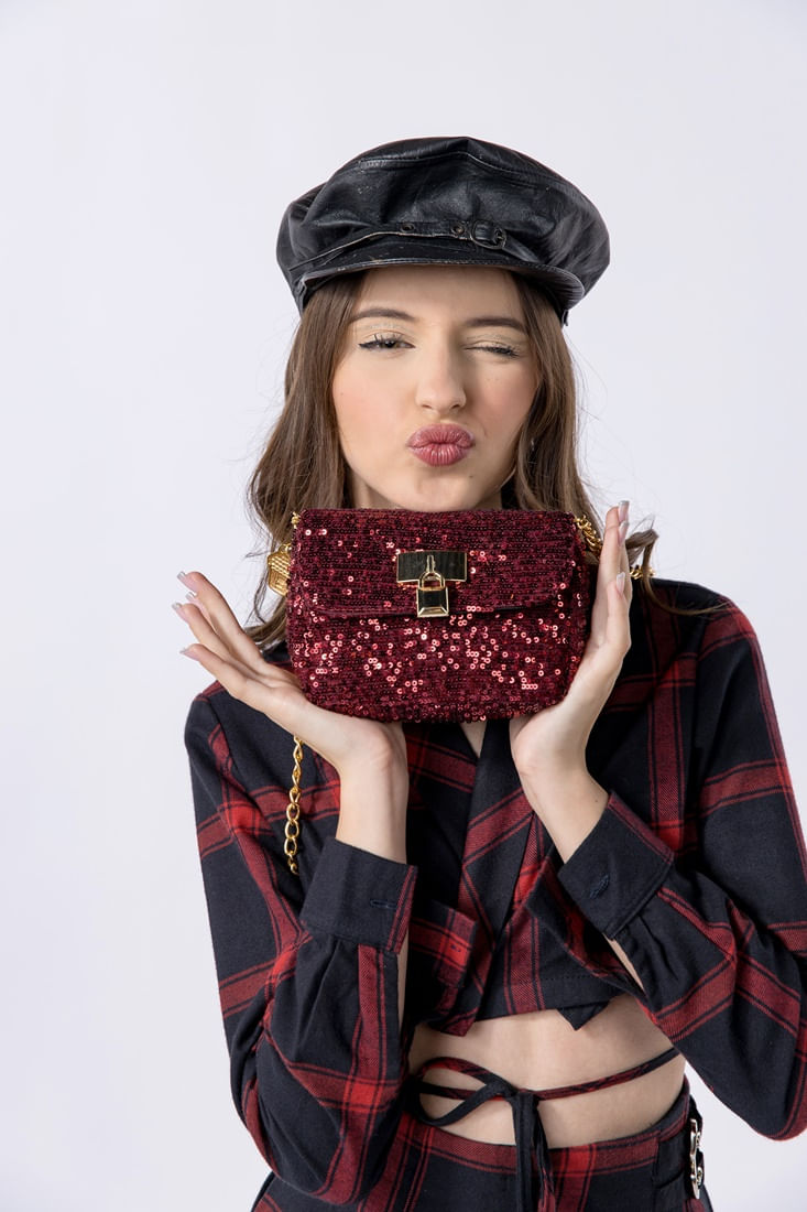 Cropped-teen-feminino-em-xadrez-flanelado-