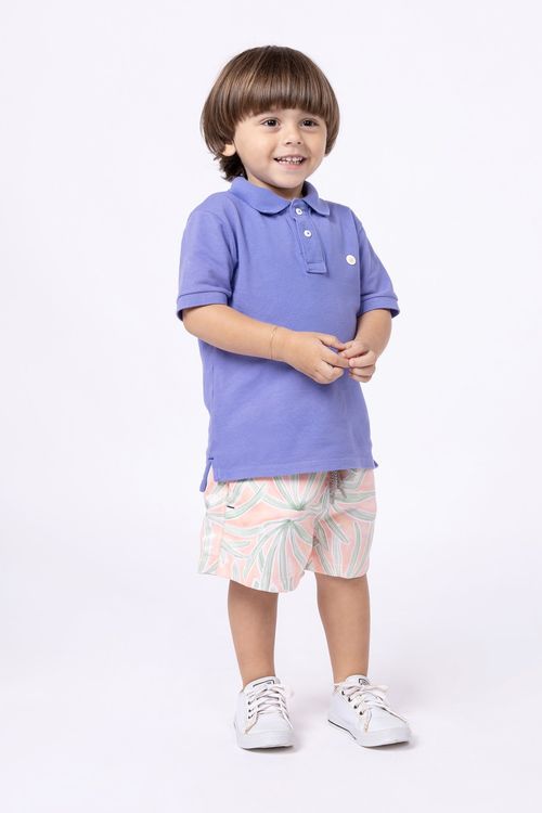 Short d’água baby menino modelo sem cueca