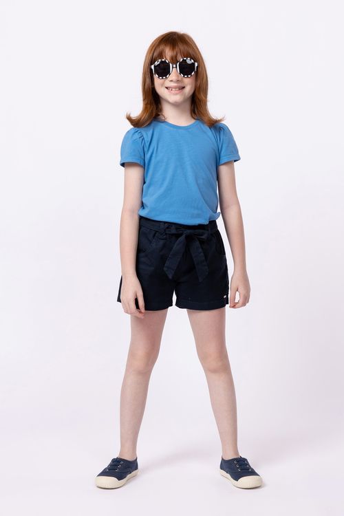 Blusa de malha infantil para meninas