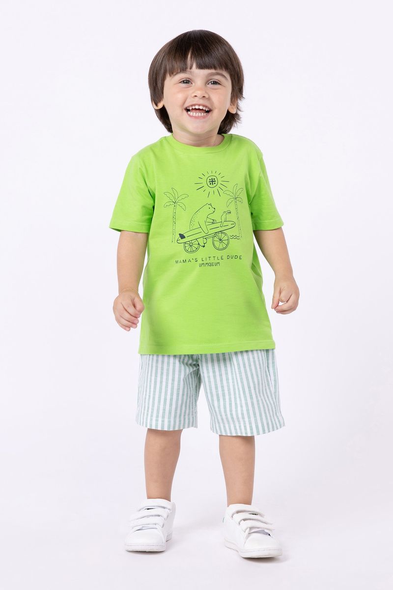 857545-Conjunto-camiseta-de-malha-100--algodao-e-bermuda-de-sarja-listrada-fio-tinto-para-bebe-menino