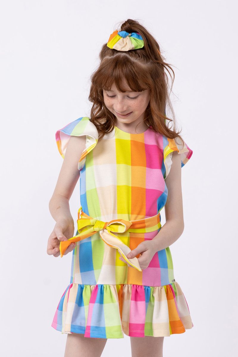 858090-Vestido-xadrez-em-moletinho-estampado-com-faixa-na-cintura-para-amarracao-para-meninas