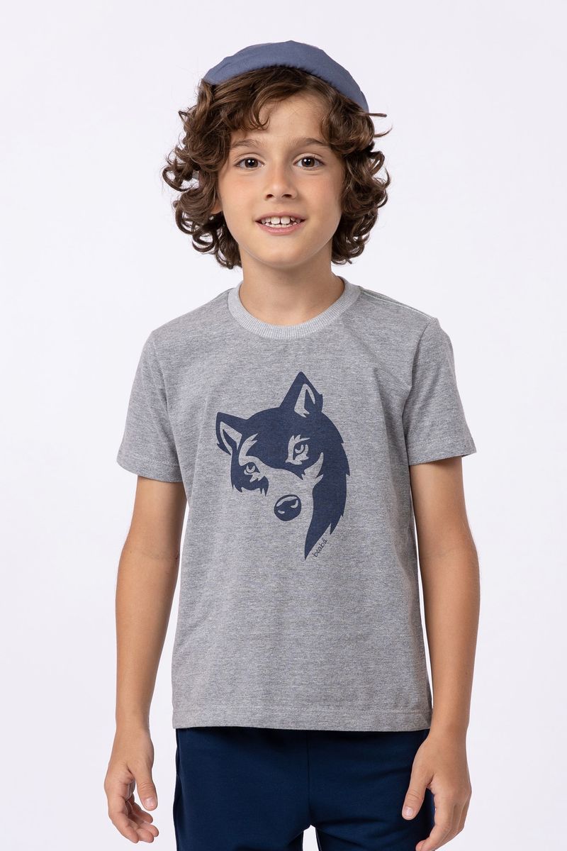 858157-Conjunto-de-camiseta-em-mescla-com-short-de-moletinho-para-meninos