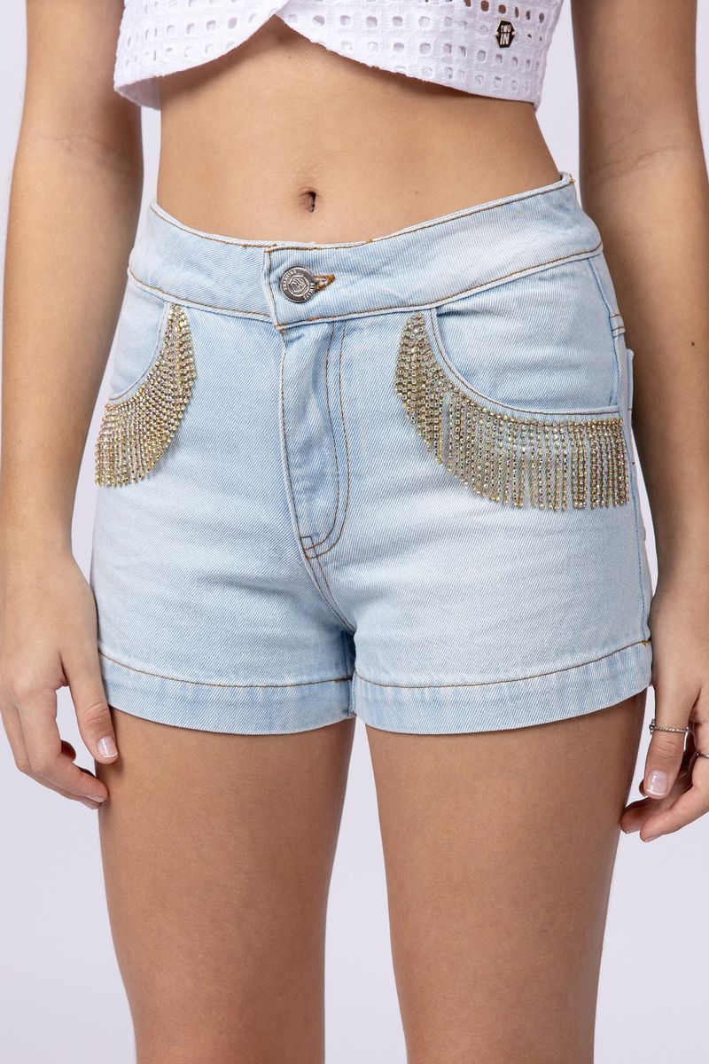 859030-Short-teen-para-menina-jeans-cintura-alta-franja-e-strass