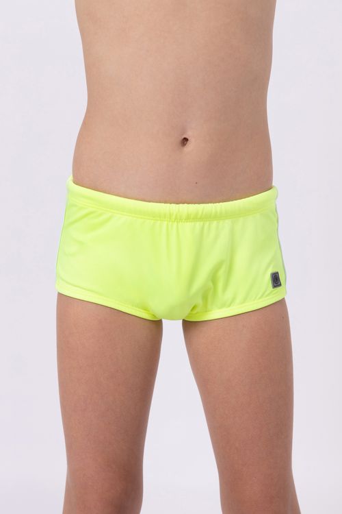 Sunga box com proteção UV em lycra para menino