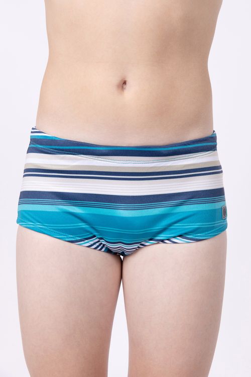 Sunga box lycra com proteção UV para menino