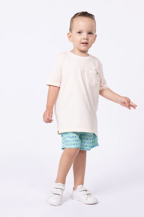 Short d’água para bebê menino