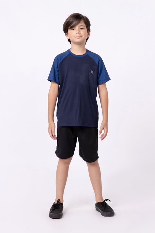Camiseta malha dry para menino