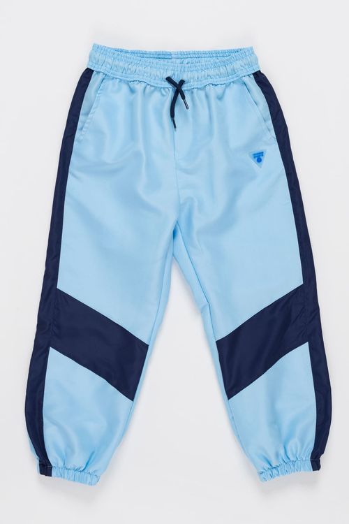 Calça de Nylon com Recortes para menino