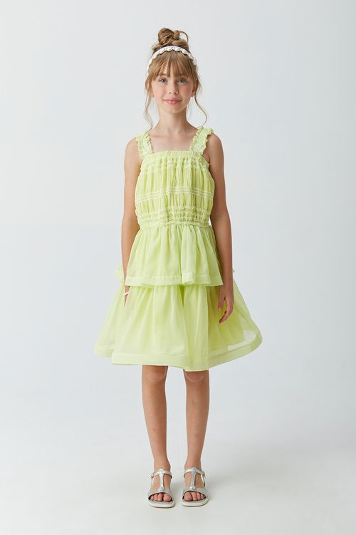 Vestido Infantil de festa moderno  para menina