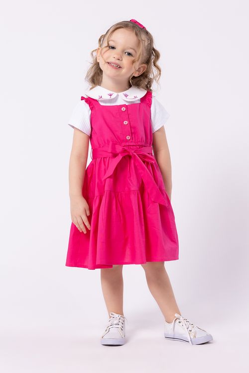 Salopete Midi Infantil de Tricoline