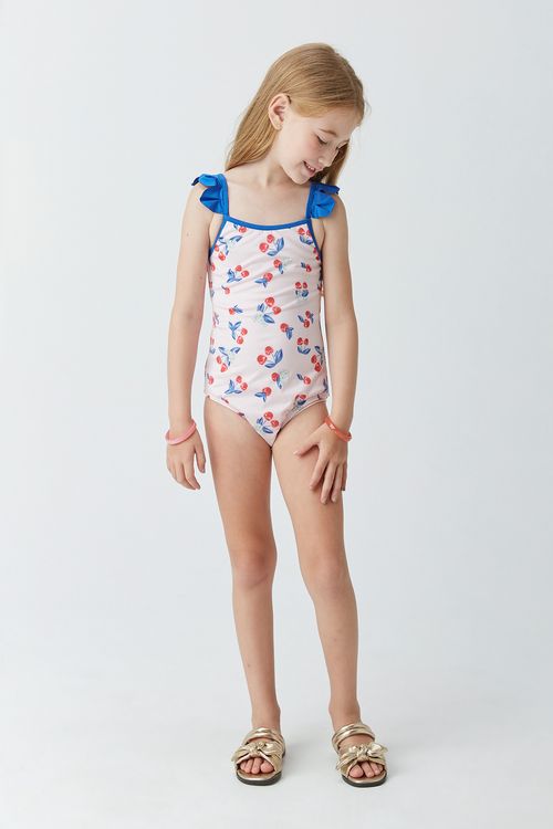 Maiô Estampado com Detalhe nas Alças