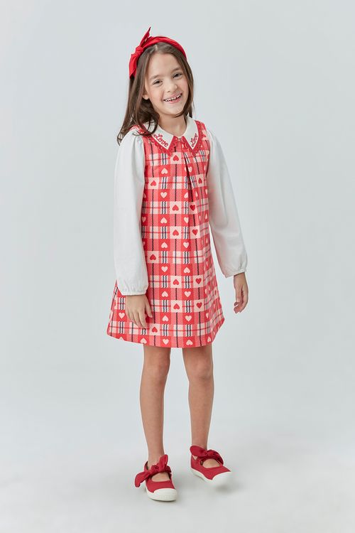 Camisa Manga Longa com Gola Love